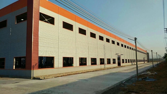 fenêtre en alliage d'aluminium pour entrepôt métallique préfabriquée
