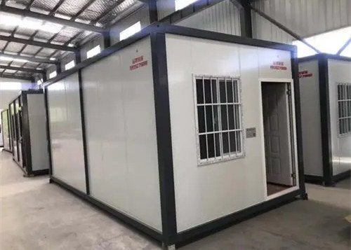 Installation rapide adaptée aux besoins du client de mesure de cadre en acier de Chambre pliable légère de conteneur