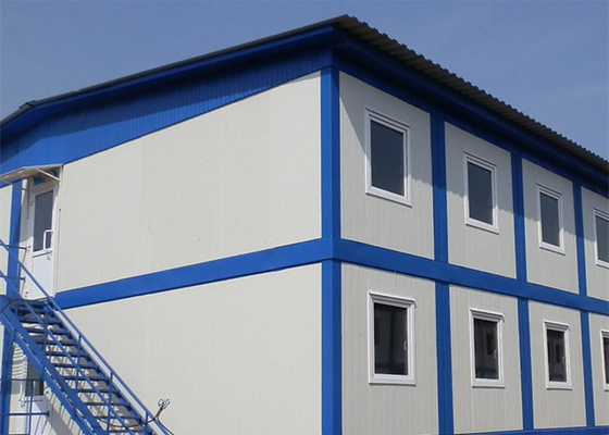 Installation facile légère préfabriquée de Chambre de cadre en acier de mesure de longévité élevée