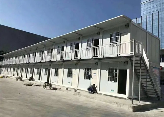 Chambre en acier préfabriquée de mesure de cadre en acier d'Assemblée rapide légère réutilisable de Chambre