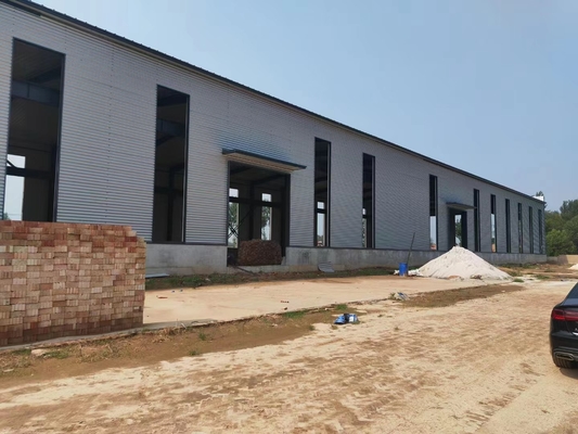 L'immersion chaude de construction préfabriquée a galvanisé l'atelier de structure métallique pour l'usage industriel