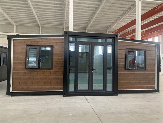 Maison préfabriquée préfabriquée expandable pour 20 pieds de taille externe