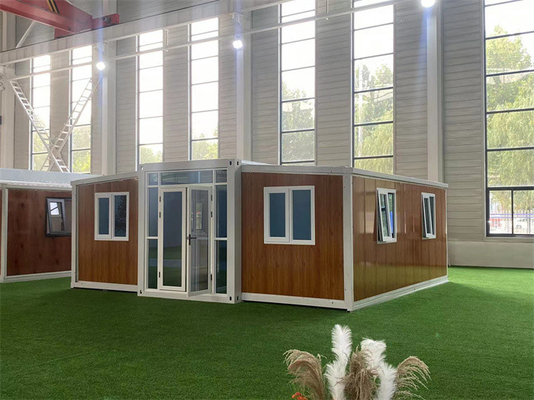 Module 20-40 pieds maison de conteneur extensible Avec 3 chambres