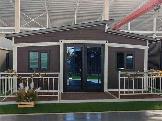 Maison de conteneurs compacte et évolutive 40 ft préfabriquée pour bureau