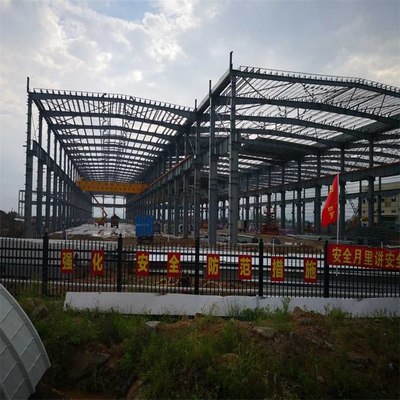 Q235 / Q355 Construction d'un atelier d'acier préfabriqué en acier structurel au carbone