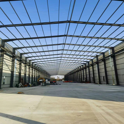 Entrepôt préfabriqué bâtiment métallique atelier de structure en acier