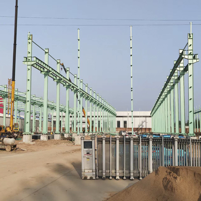 Atelier de construction de structures en acier préfabriquées