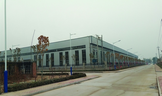Structure laminée à chaud de l'entrepôt PEB de section de H pour le parc de logistique