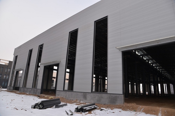 D'ODM d'aliments surgelés d'entreposage au froid d'entrepôt maisons préfabriquées de cadre en acier ambiant