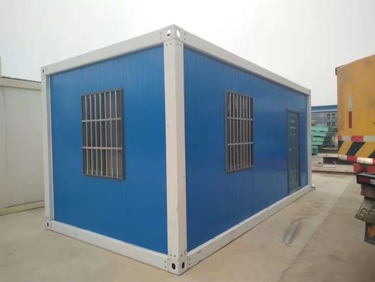 Installation rapide adaptée aux besoins du client de mesure de cadre en acier de Chambre pliable légère de conteneur