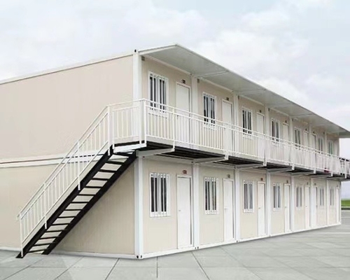 la Chambre de conteneur de paquet plat de tôle d'acier de 0.476mm THC facile installent les maisons préfabriquées modernes