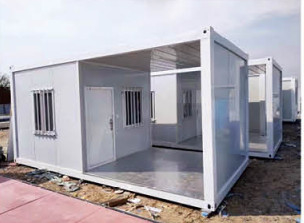 Bâtiments de magasin préfabriqués préfabriqués mobiles en métal de cadre en acier de studio de Ministère de l'Intérieur