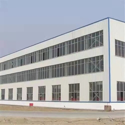 Atelier modulaire préfabriqué galvanisé par poids léger peint de structure métallique