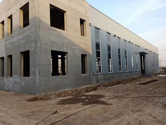 Chambre préfabriquée viable de volaille d'entrepôt de structure métallique de hangar de Chambre de poulet