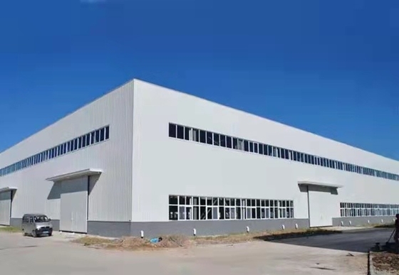 Les grands bâtiments à pans de bois en acier de LANGE cultivent la Chambre de cadre en acier légère préfabriquée