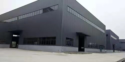usine soudée résistante de structure métallique du vent 300km/H avec la poutre en double T