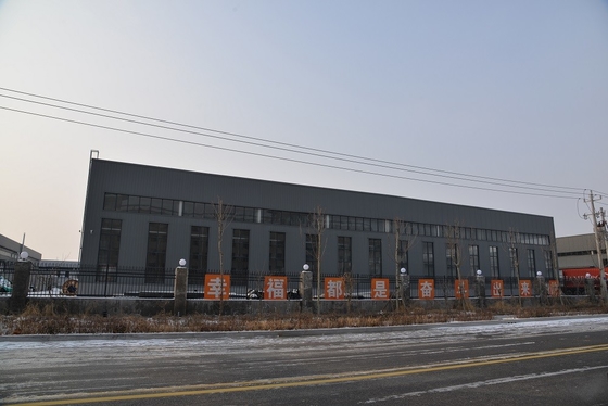 Bâtiments de stockage commerciaux en métal de l'entrepôt Q355 de structure métallique de serre chaude de garage