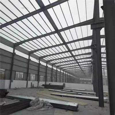 Les bâtiments en acier industriels agricoles Gray Single Span PEB de Q245B ont jeté la structure