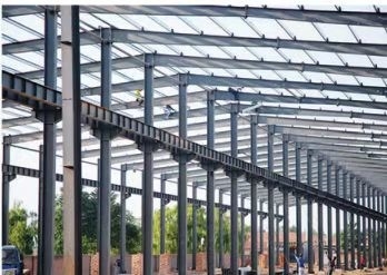 300km/H le vent PEB résistant a pré machiné l'envergure du bâtiment deux