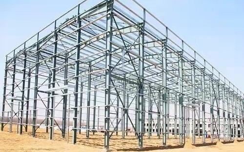 Les bétail de construction en acier agricoles en métal de Q235 Q345 ont jeté des yards de bétail