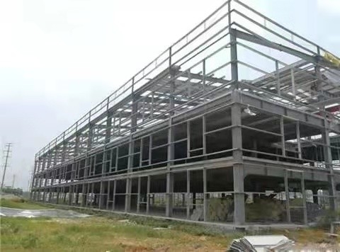Entrepôt de stockage de la structure métallique Q355
