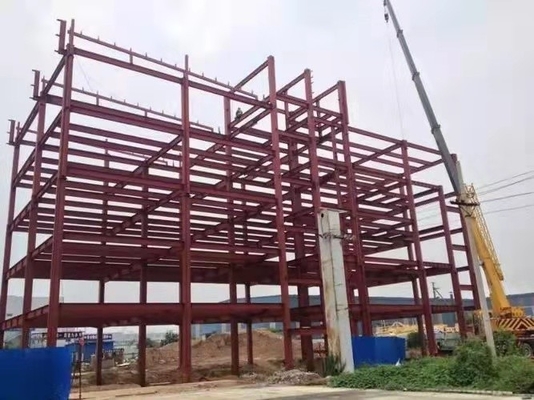 La laine de fibre de verre a préfabriqué les bâtiments à pans de bois en acier pour le pavillon