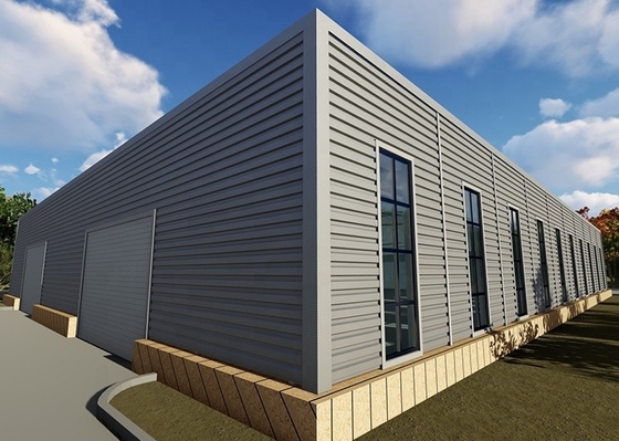 L'atelier environnemental de structure métallique d'OEM facile assemblent l'entrepôt préfabriqué