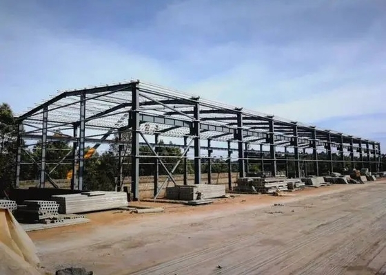 Métal préfabriqué de la CE encadrant Crane Workshop Steel Structure Houses