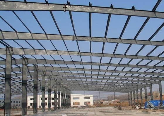 Atelier préfabriqué de construction industriel de structure métallique de Q355 Q235
