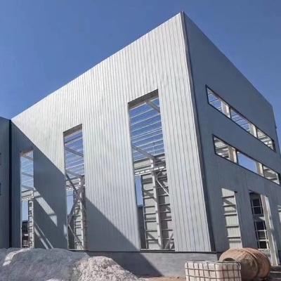 Le bâtiment en acier d'atelier de revêtement coloré a préfabriqué la structure de haute résistance